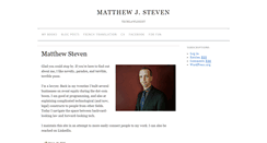 Desktop Screenshot of matts.org